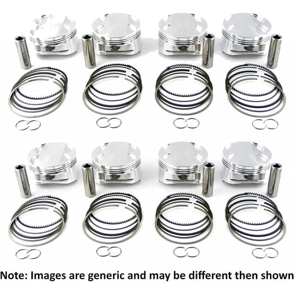 Sbc Domed Piston Set 4.125 Bore +3.3Cc