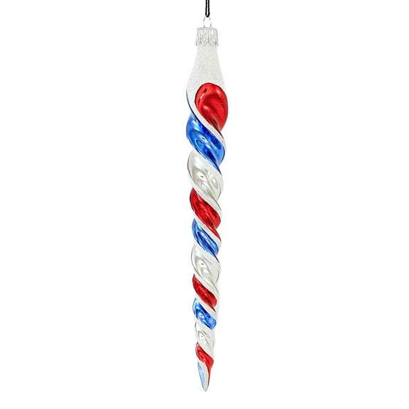 Sbk Gifts Holiday Red White Blue Twist Ornament4th July Patriotic Sbk221021