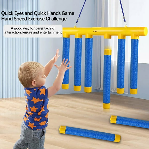 SblSag Children'S Toys, Children'S Concentration Stick Machine,Concentration Training Equipment Children'S Drop Stick Game