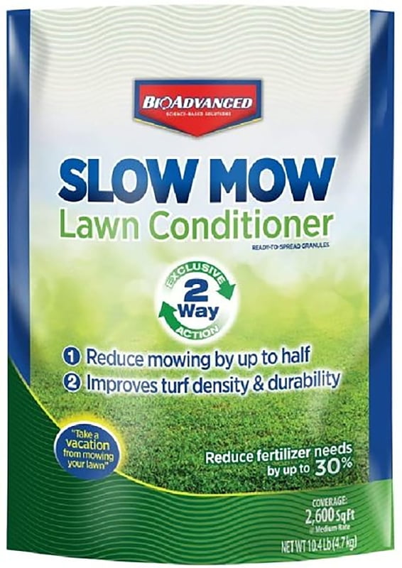 BioAdvanced 712000A Slow Mow Lawn Conditioner, 10.4 Lbs