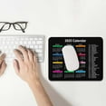 thumbnail image 1 of Sbnonk 2026 Calendar Mouse Pad with Holiday Reminders Non-Slip Washable Rubber Base Stitched Edges Compact Desk Mat for Office Use Calendar 2026-2027, 1 of 4