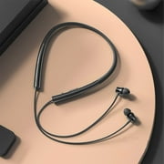 Sbnonk Noise Cancelling Headphones Neckband Bluetooth Earbuds Wireless Bluetooth 5.2 with Microphone Ultra-Lightweight Comfort IPX4 Bass Strong Beat 10H Use Time Blak