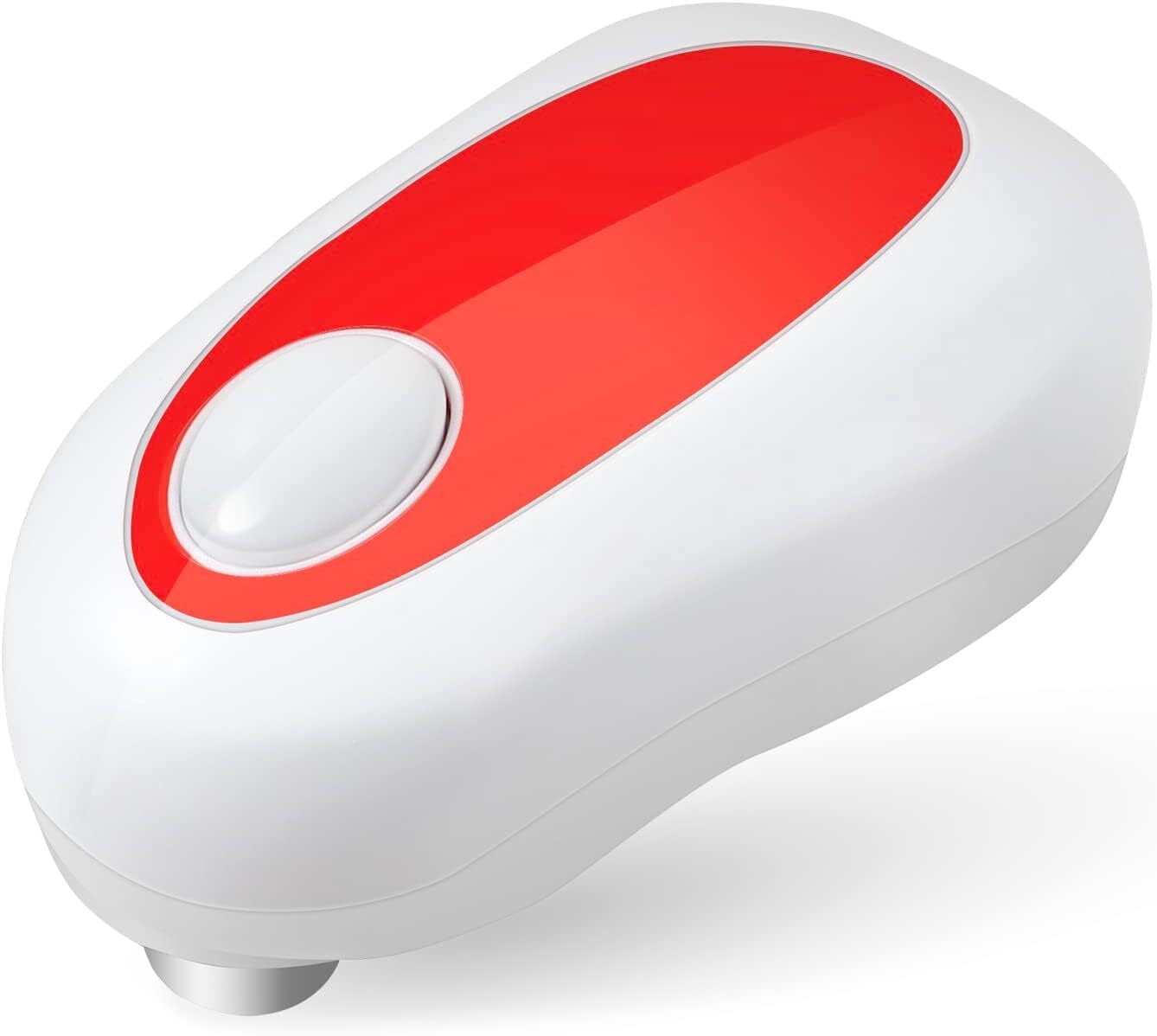 Sboly Portable Electronic Can Opener Cordless Space Saver Arthritis Friendly Hands Free White Walmart