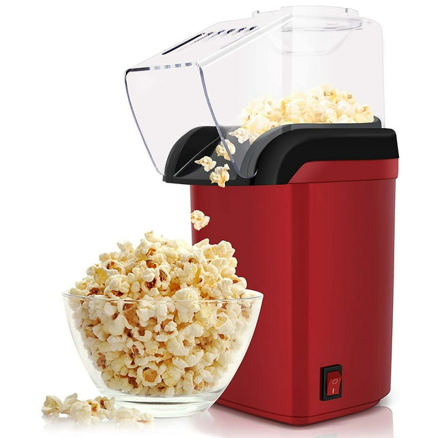 Sboly Popcorn Machine, 3 Minutes Fast No Oil Healthy Hot Air Popcorn