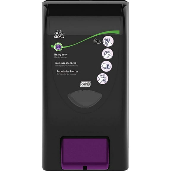 Deb Gloss Black Heavy Duty Cleanser Dispenser