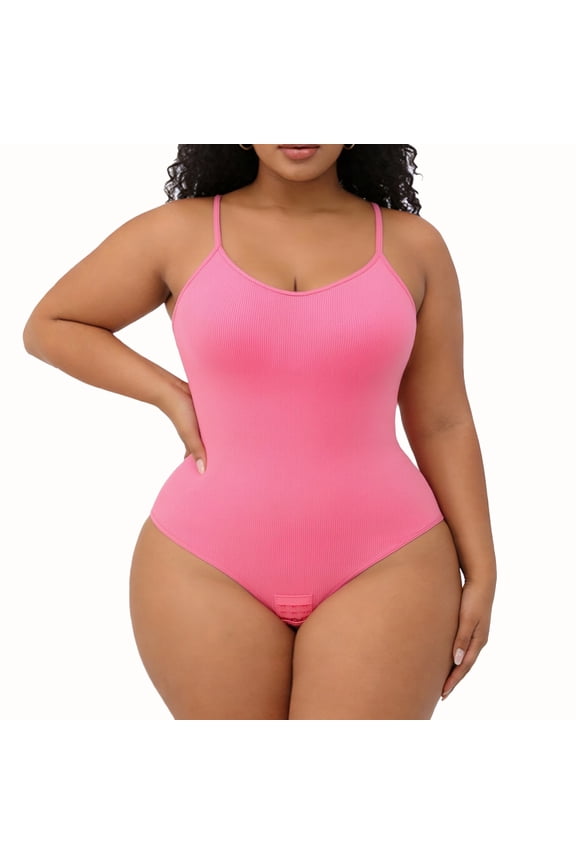 Core Sculpting Bodysuit, Scoop Neck Seamless Shaper, Smoothing Fit & Comfortable Support