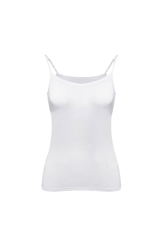 Womens Modal Built-in Shelf Bra Padded Basic Camisole Adjustable Spaghetti Strap Tank Tops Yoga Top Shirt Cotton Undershirt