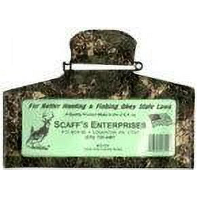 Scaff Camouflage Vinyl License Holder