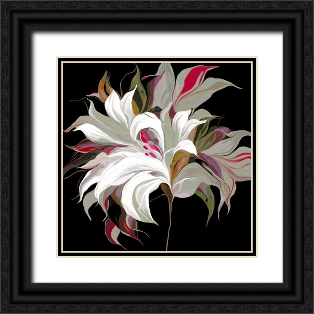 Scaffardi, Sally 12x12 Black Ornate Wood Framed with Double