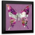 thumbnail image 1 of Scaffardi, Sally 15x15 Black Modern Framed Museum Art Print Titled - Butterfly, 1 of 5