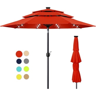 5 foot patio umbrella ribs Formosa Covers 7.5 ft Market 6 Rib Replacement Canopy This 5 ft Pellebant 9 x 5 ft