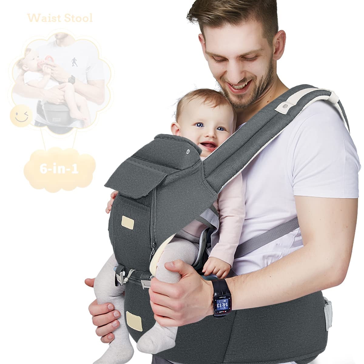 6 in 1 baby carrier hotsell