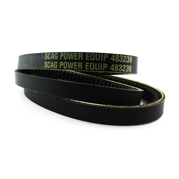 Scag Deck Belt (Right Hand Side) for Lawn Mowers / SMTC-48V Tiger Cub, SMTC-48V Tiger Cat, STC48V-27BS Tiger Cat, STCII-48V-22FS, STC48V-26BS Tiger Cat II Mowers / 504-00028, 483239