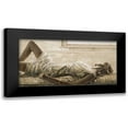 thumbnail image 1 of Scala, Gualtiero Bassi 18x11 Black Modern Framed Museum Art Print Titled - Dolce pensare, 1 of 5