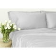 thumbnail image 1 of Scala Home 600 Thread Count 100 Percent Egyptian Cotton White Solid 4 Piece Bed Sheet Set - Twin, 1 of 1