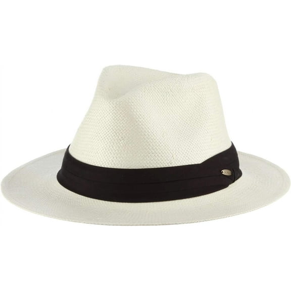 Scala Men's Toyo Safari Hat with Black Trim