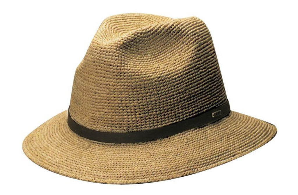 Scala raffia mens hat sale