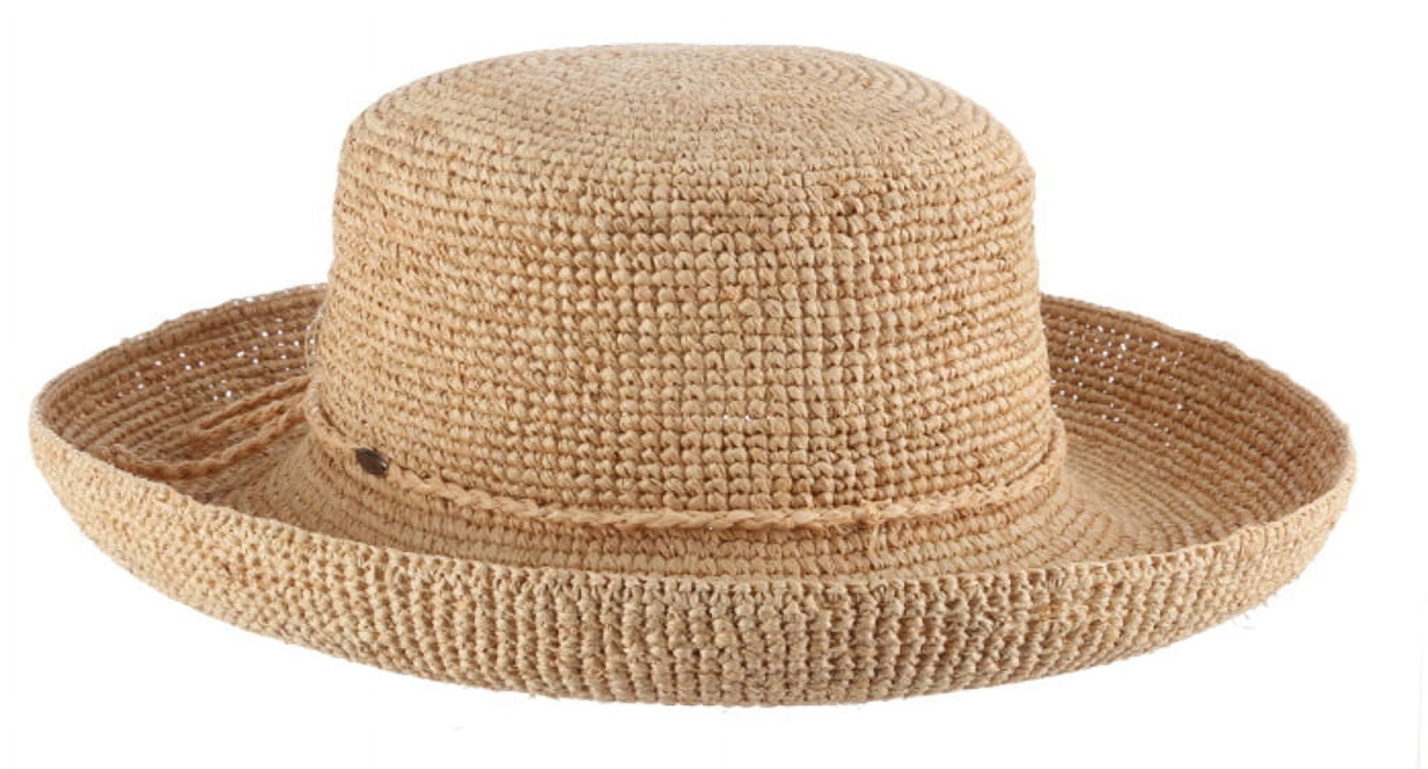 Scala Bianca - Women's Straw Sun Hat main image 1