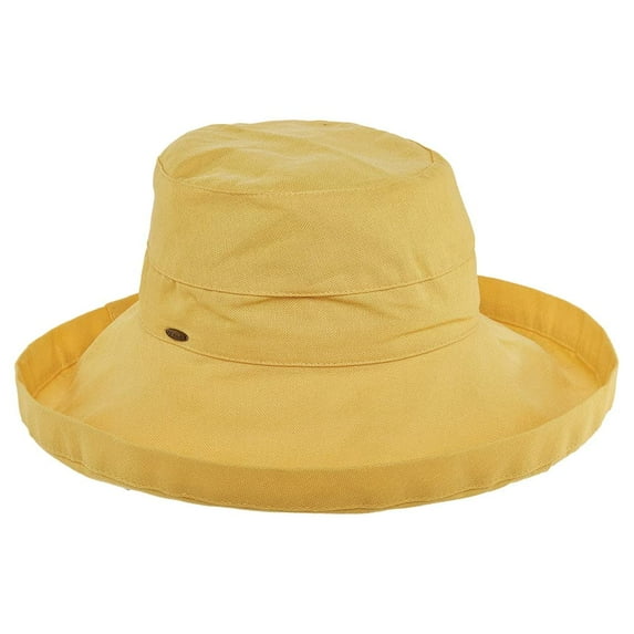 Scala Women's Cotton Hat with Inner Drawstring Rating Banana One Size