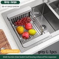 Scalable Sink Rack Dish Drying Rack Kitchen Storage Organization ...