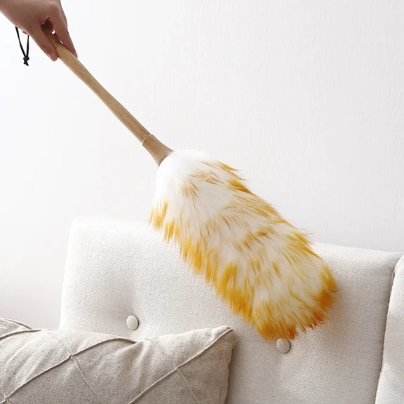 Scalable Wool Duster Household Cleaning Dust Duster Brush Car Cleaning Sweeping Dust Home Use Washable Clean Houseware Tools