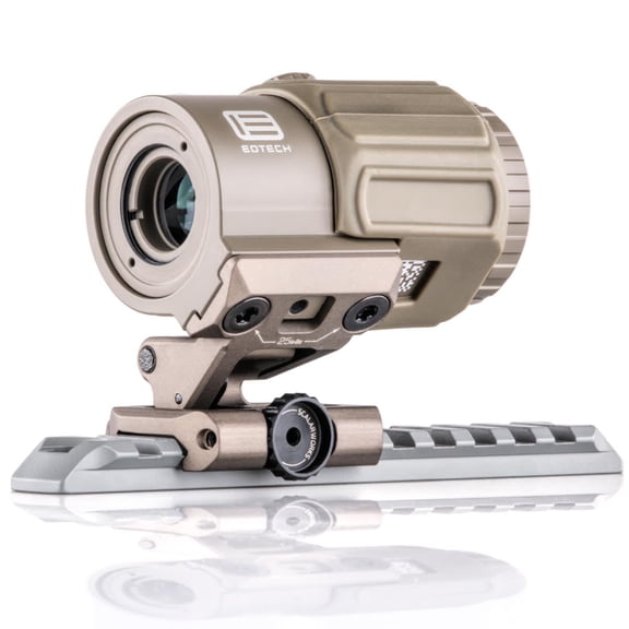 Scalarworks LEAP/16 EOTech Magnifier Mount, 1.93" Height, Quick-Detach, 7075-T6 Aluminum, ClickDrive, Recoil-Proof, Compatible with EOTech, Trijicon, Vortex Magnifiers (SW3020)