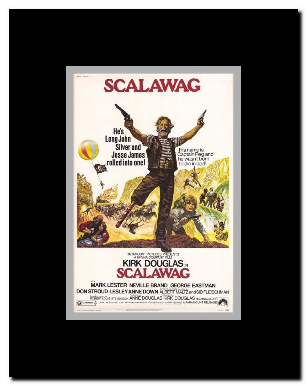 Scalawag Framed Movie Poster