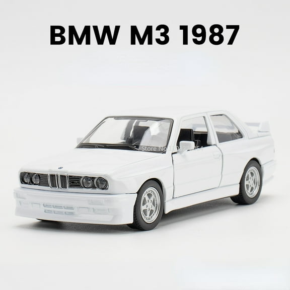 Scale 1/36 BMW M3 Alloy Model Toys Die Casting Alloy Model Door Can Be Opened Pull Back Toys Decorations Birthday Gift for Boy