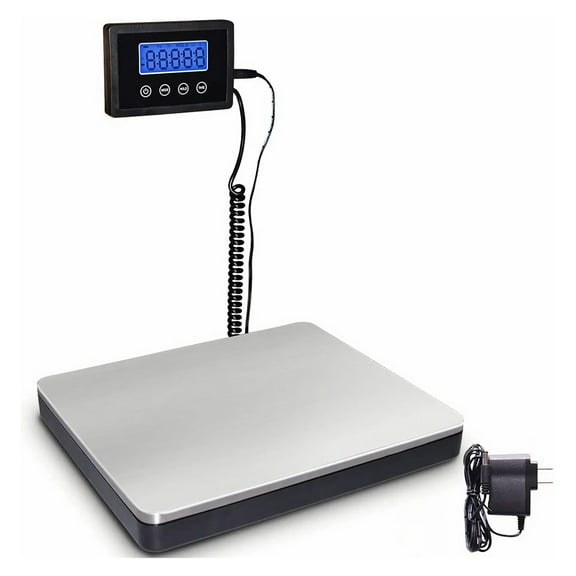 Scale 360lb,Stainless Steel Heavy Duty Postal Scale With Timer/Hold/Tare,Digital Scale For Packas/Lugga/Post Office