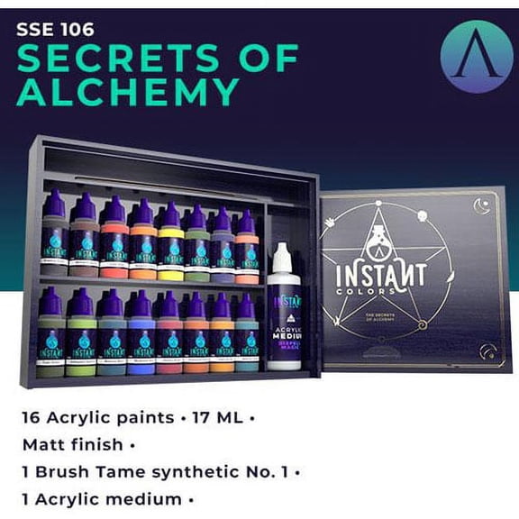 Scale 75 Instant Colors - Secrets of Alchemy Paint Set New