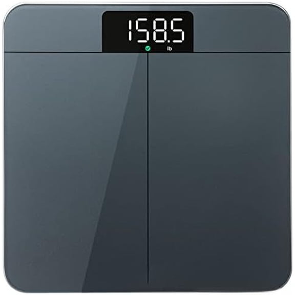 Scale for Body Weight, Digital Bathroom Scales for People, Most Accurate to 0.05lb, Bright LED Display & Large Clear Numbers, Upgraded Quality for the Elderly Safe Home Use, 400 lbs
