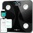 thumbnail image 1 of Scale for Body Weight and Fat Percenta , Digital Accurate Bathroom Smart Scale with Lar Display, FSA&HSA Eligible 13 Body Composition Analyzer Sync App, 1 of 7