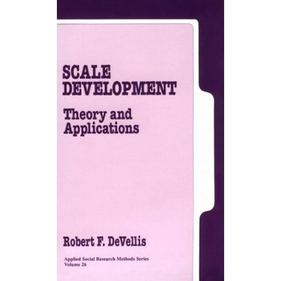 Pre-Owned Scale Development: Theory and Applications (Paperback) 0803937768 9780803937765