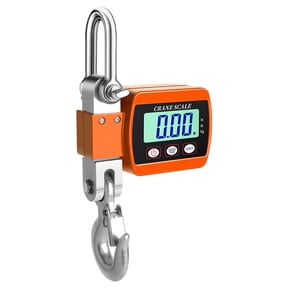 Scale Hancaner LCD Digital Display Crance Scale 0.05-500kg Portable Industrial Electronic Heavy Duty Weight Hook Crane With Unit Change Function