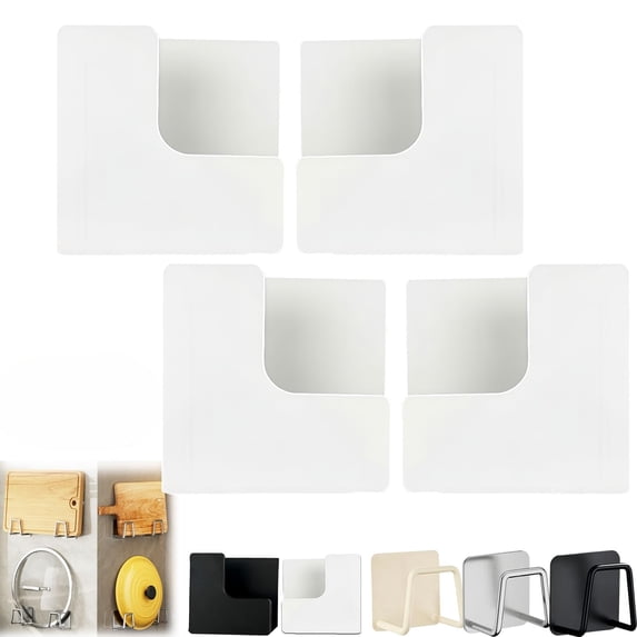 Scale Holder for Bathroom Wall, Universal Scales Holders Bathroom Wall, No Drill Bathroom Scale Body Weight Stand, Stainless Steel Sturdy Organizers for Kitchen, Fitness Room, Cabinet Home (6, E)