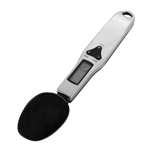 Scale Spoon Gram Measuring Spoon, Kitchen Digital Weight Scale Spoon Milligram Measuring Scoop Grams Electronic Measuring Cup for Portioning Tea Flour Spices Medicine Pet Feeding