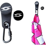 Scale Wear Design CaddyMag Magnetic Golf Towel Clip with Ball Marker and Carabiner   Convenient and Secure Attachment for Golf Towels   Easily Attach to Golf Carts, Clubs, and More