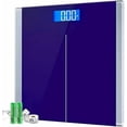 thumbnail image 1 of Scale for Body Weight, Bathroom Digital Electric Scale for People, Measures Weight up to 400 lbs, Blue, 1 of 9