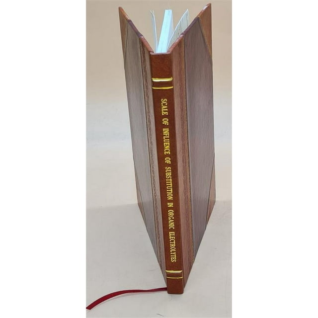 Scale of influence of substitution in organic electrolytes oxygen