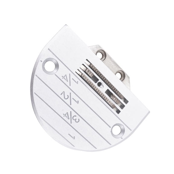 Scaled Needle Plate and Feed Dog Set for Thin and Thick Fabric Sewing Machine Needle Plate and Feed Dog Replacement