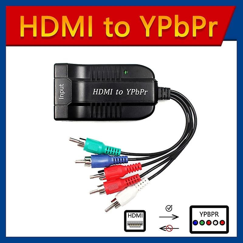 Scaler Hdmi To Rgb Component 5 Rca Ypbpr Video + R/l 1080p