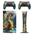 thumbnail image 1 of Scales, Dragons, Howls PS5/PS5 Slim Digital Disc Skin Sticker For Console And Controller Skins, 1 of 7