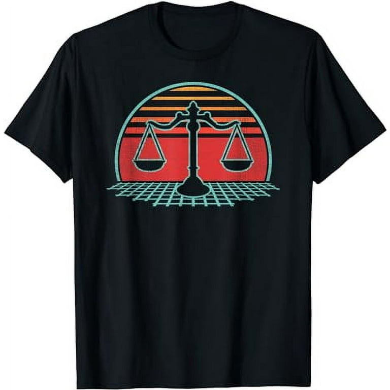 Lawyer Scales Of Justice T-Shirt Lawyer Scales Of Justice T-Shirt