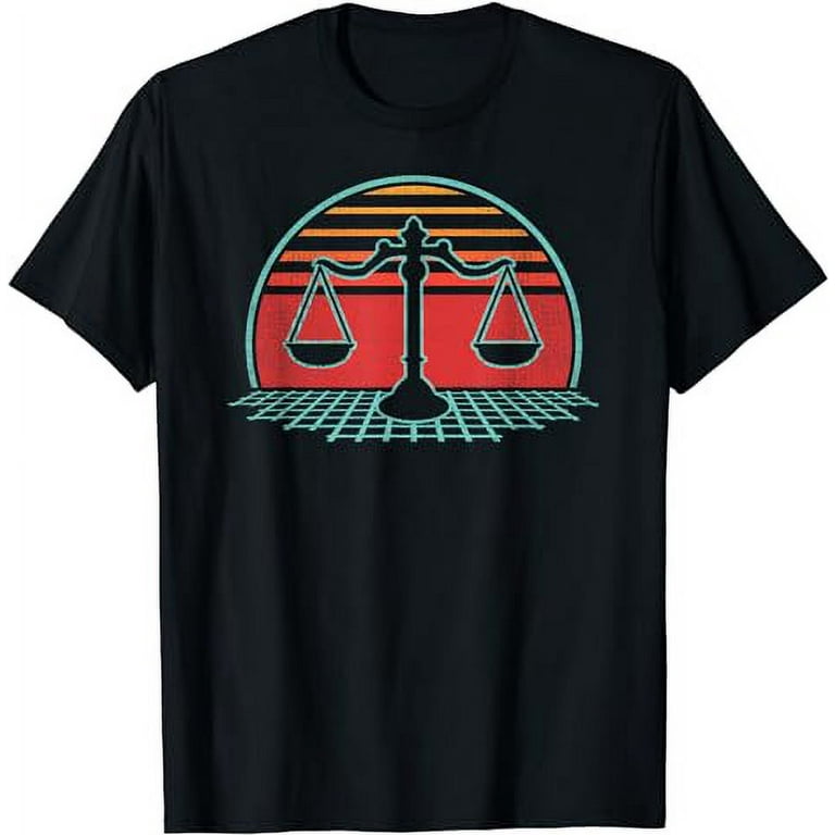 Lawyer Scales Of Justice T-Shirt Lawyer Scales Of Justice T-Shirt