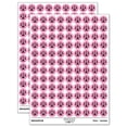 thumbnail image 1 of Scales of Justice Legal Lawyer Icon 200+ Round Stickers - Light Pink - Matte Finish - 0.50" Size, 1 of 3