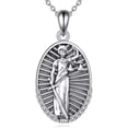 thumbnail image 1 of Scales of Justice Necklace S925 Sterling Silver Lady Justice Necklaces Scale Balance Libra Pendant Justice Goddess Jewery Gifts for Women Men Lawyer, 1 of 7