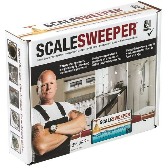 Scalesweeper Water Descaler Electronic Water Conditioner - Salt-Free, Easy Install - Gold  Residential Use, Standard Application