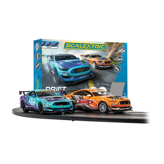 Scalextric C1421T Drift 360 1:32 Scale Slot Car Race Set - US