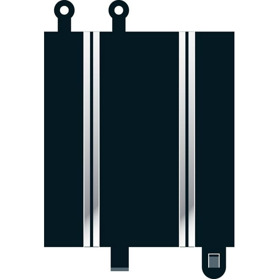 Scalextric C8222 Converter Straight x2 1:32 Scale Track Accessory - Small Kids Gift Ideas for Boy/ Girl Ages +5 years