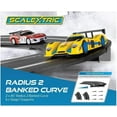 thumbnail image 1 of Scalextric C8296 Banked Curve Radius 2 45 degree 1:32 Scale Track Accessory - Small Kids Gift Ideas for Boy/ Girl Ages +5 years, 1 of 6